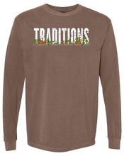 Load image into Gallery viewer, Fall Traditions Comfort Colors Long Sleeve T