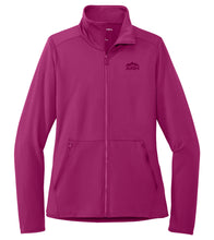Load image into Gallery viewer, Ladies Stretch Fleece Full-Zip