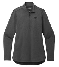 Load image into Gallery viewer, Ladies Double Knit 1/4 Zip
