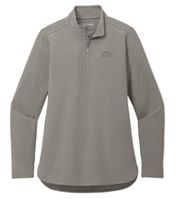 Load image into Gallery viewer, Ladies Double Knit 1/4 Zip