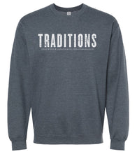 Load image into Gallery viewer, Traditions Crewneck Sweatshirt - New Gildan Softstyle