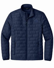 Load image into Gallery viewer, Brick Pattern Puffer Jacket