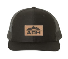 Load image into Gallery viewer, Richardson 112 Snapback Trucker Cap with Leather Patch

