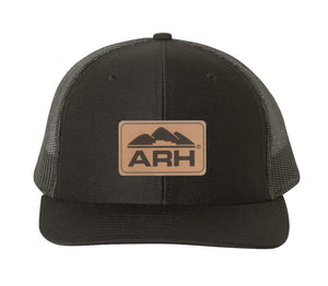 Richardson 112 Snapback Trucker Cap with Leather Patch