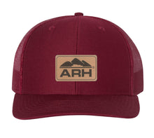 Load image into Gallery viewer, Richardson 112 Snapback Trucker Cap with Leather Patch
