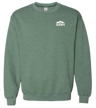 Load image into Gallery viewer, Crewneck Sweatshirt - New Heather Colors - Screen Printed Logo
