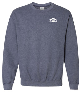 Crewneck Sweatshirt - New Heather Colors - Screen Printed Logo