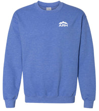 Load image into Gallery viewer, Crewneck Sweatshirt - New Heather Colors - Screen Printed Logo
