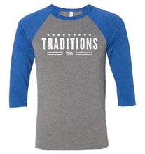 Load image into Gallery viewer, American Traditions 3/4 Sleeve Triblend Jersey
