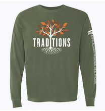 Load image into Gallery viewer, Fall Traditions Comfort Colors Long Sleeve T
