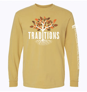 Fall Traditions Comfort Colors Long Sleeve T
