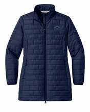 Load image into Gallery viewer, Womens Brick Pattern Puffer Jacket

