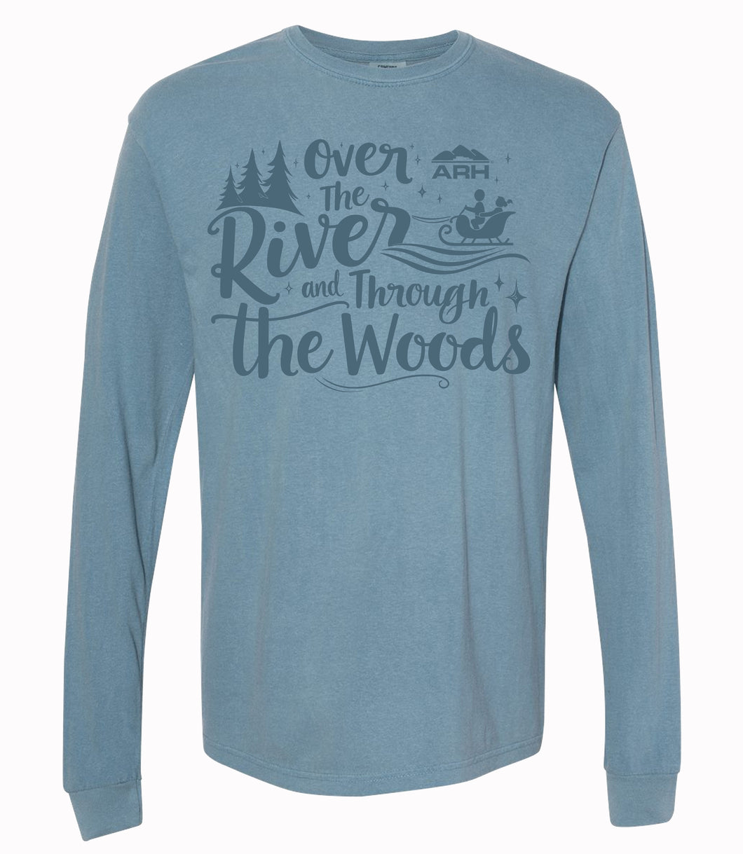 Over The River Holiday Comfort Colors T-Shirt