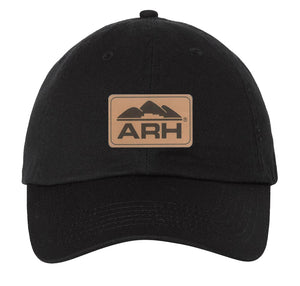 Bio-Washed Classic Dad Hat with Leather Patch
