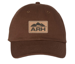 Bio-Washed Classic Dad Hat with Leather Patch