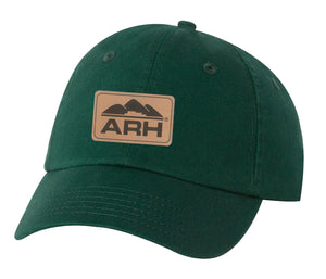 Bio-Washed Classic Dad Hat with Leather Patch