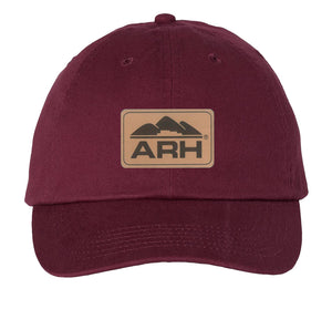 Bio-Washed Classic Dad Hat with Leather Patch