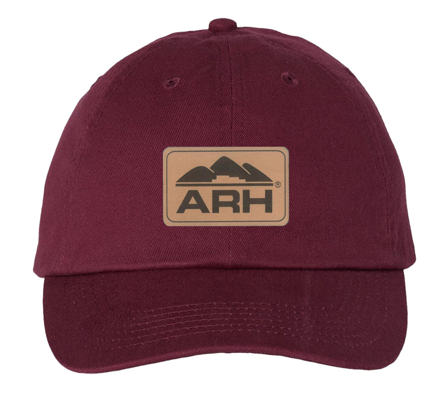 Bio-Washed Classic Dad Hat with Leather Patch