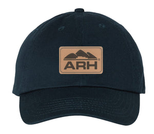 Bio-Washed Classic Dad Hat with Leather Patch