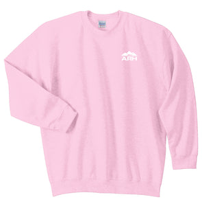 Crewneck Sweatshirt - Fashion Colors - Embroidered Logo