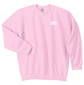 Crewneck Sweatshirt - Fashion Colors - Screen Printed Logo